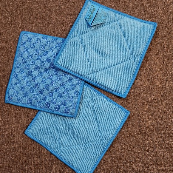 Norwex EnviroScrub Cloth pk/3 Marine Blue - Picture 5 of 5